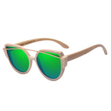 Women Bamboo Sunglasses