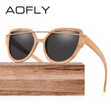 Women Bamboo Sunglasses