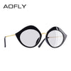 Cat Eye Lip Shape Reading Plain Glasses Frame