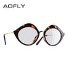 Cat Eye Lip Shape Reading Plain Glasses Frame