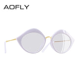 Cat Eye Lip Shape Reading Plain Glasses Frame