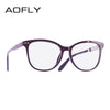 Women Plain Glasses Fashion Eyeglasses Frame