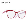 Women Plain Glasses Fashion Eyeglasses Frame