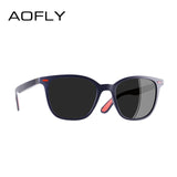 Driving Square Frame Sunglasses Men